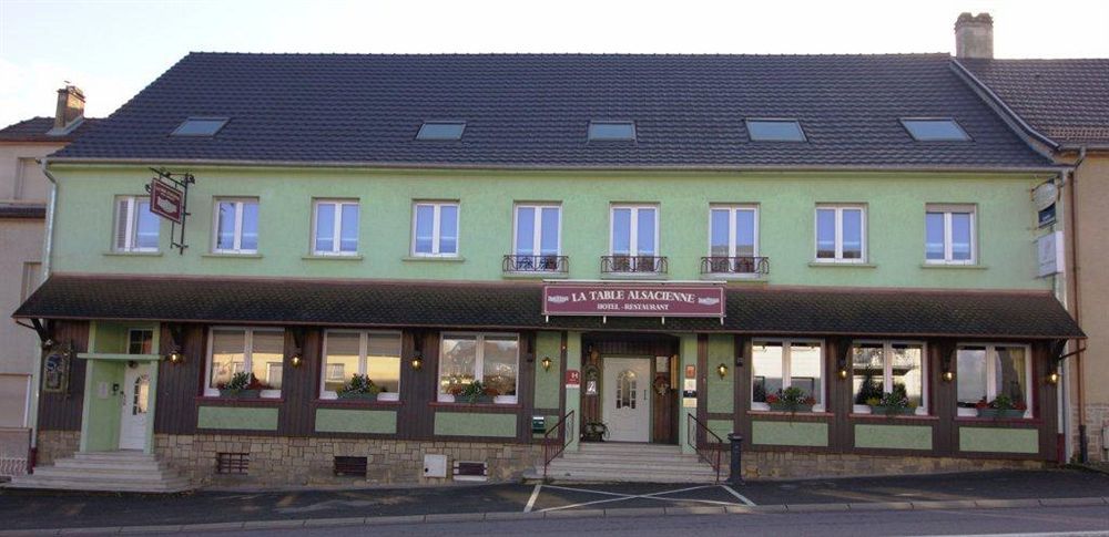 Hotel La Table Alsacienne Farébersviller Exterior foto