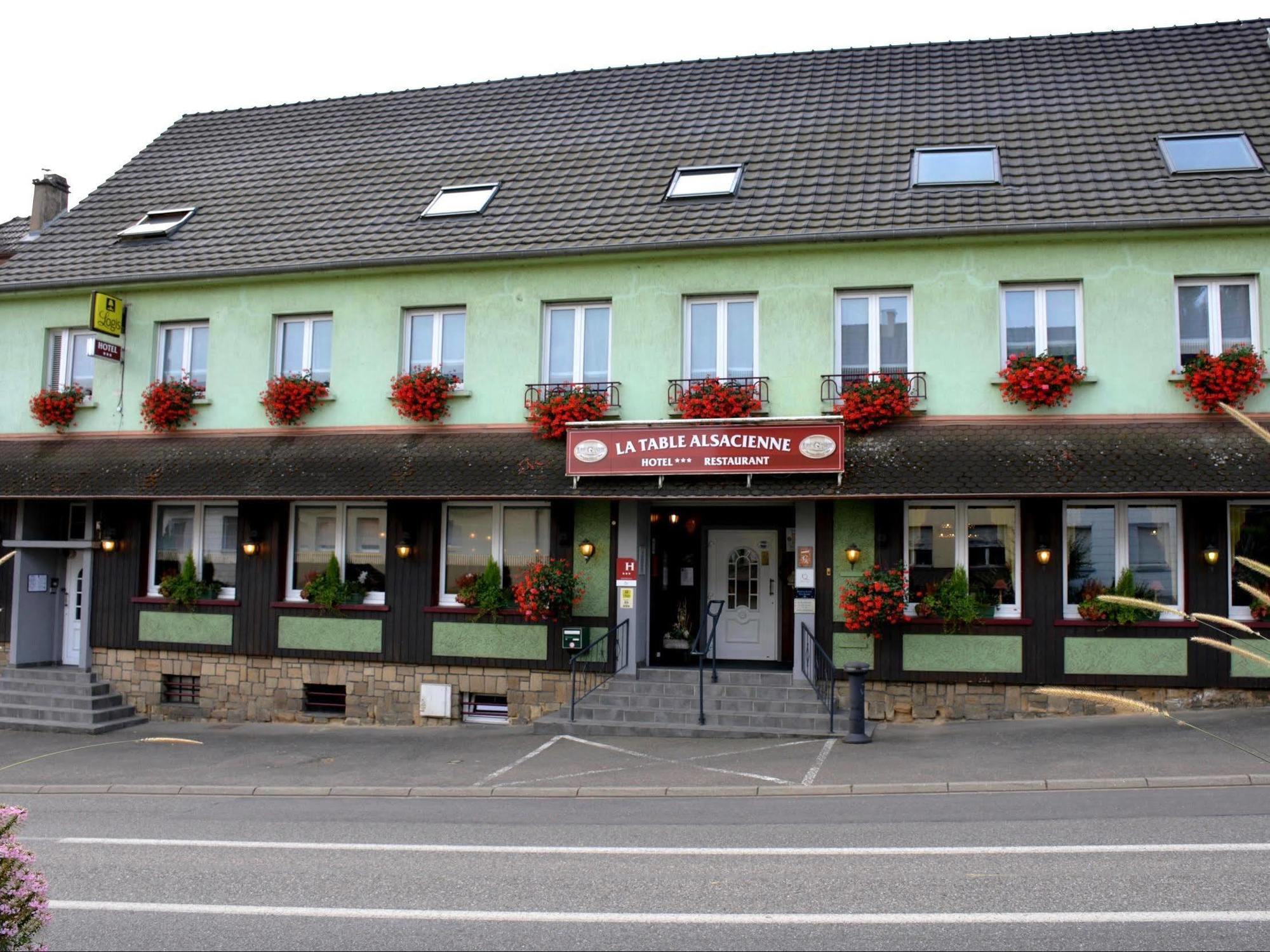 Hotel La Table Alsacienne Farébersviller Exterior foto